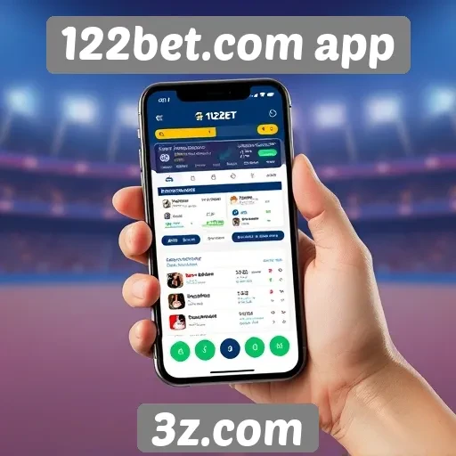 Interface e usabilidade do 122bet.com app