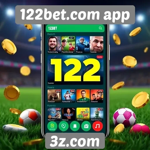 Variedade de jogos disponíveis no 122bet.com app